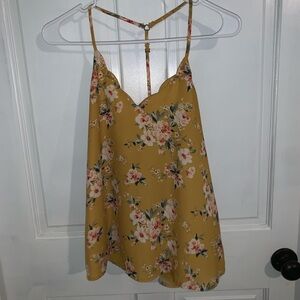 Nine Britton Yellow T Strap Tank M